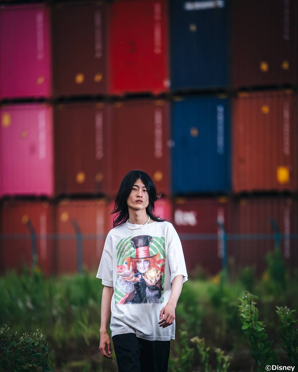 DSNY_SS TEE/MAD HATTER/WHITE