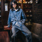 DENIM PAINTER PANTS