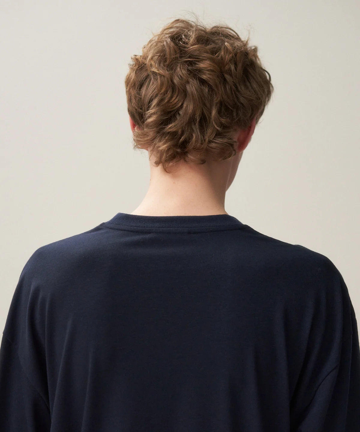 大人エレガント【Simone Rocha】コットンジャージーTシャツ ATON) ROYAL WOOL JERSEY OVERSIZED T-SHIRT (KKAGCM0701