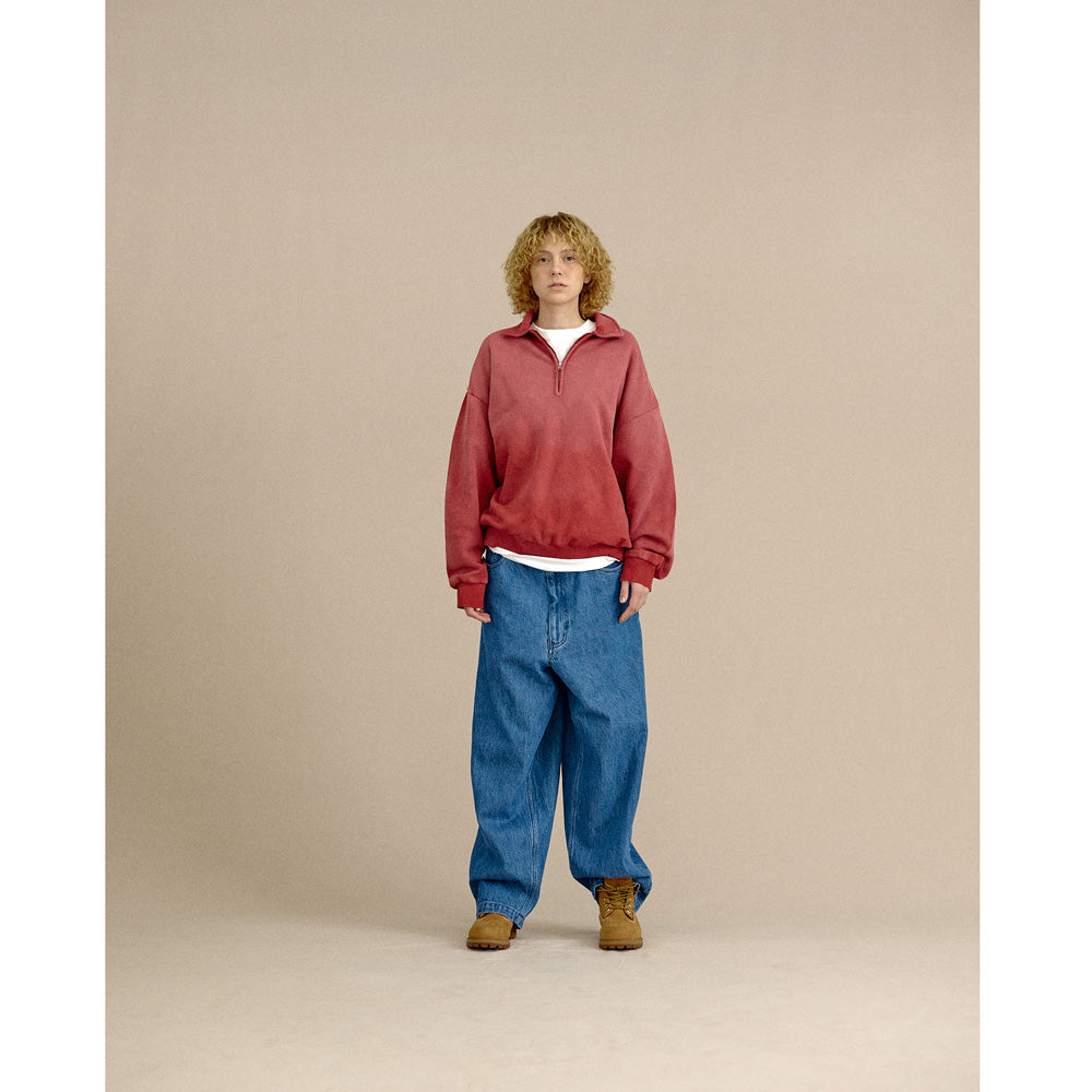 トップス Vintage Half Zip Sweat Shirt size2 A.PRESSE (ア プレッセ) Vintage Half Zip Sweat Shirt 25SAP-05