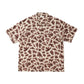 ORIGINAL PRINTED OPEN COLLAR SHIRTS (Giraffe) Short-sleeve