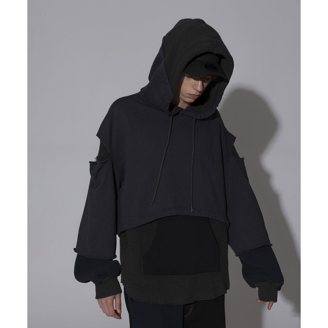 FACETASM(ファセッタズム)LAYERED HOODIE (MYK-SW-03) | FACETASM