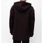 Hooded Melton Half Coat