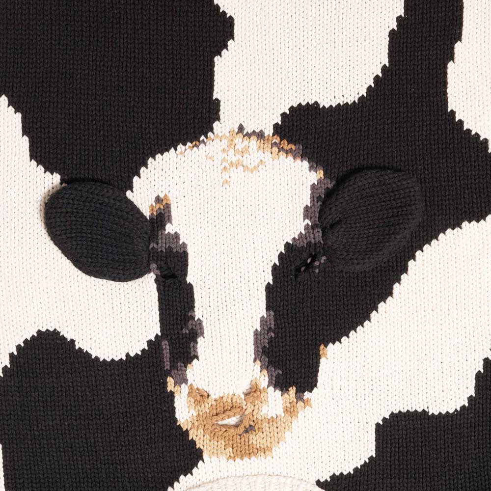 doublet(ダブレット)ACTING COW KNIT PULLOVER (26SS58KN215