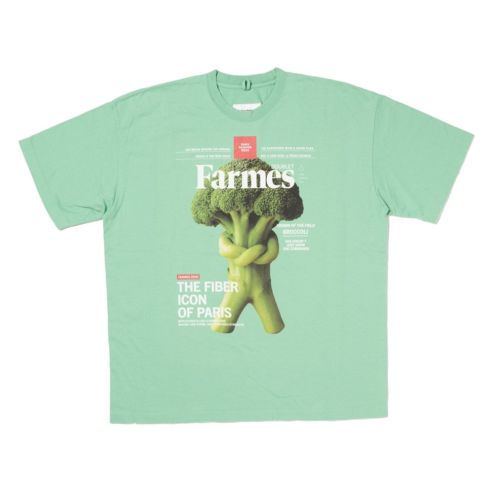 doublet(ダブレット)FARMES MAGAZINE COVER T-SHIRT (26SS34CS430