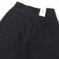 ブラック スビンコットン 13.5oz バギーデニム(BLACK)