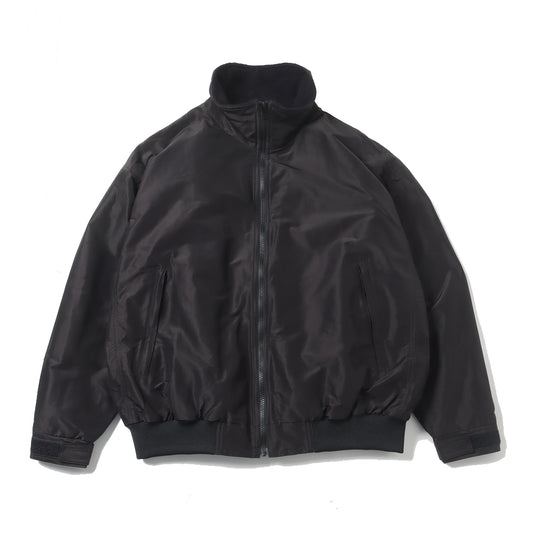 Cotton silk track jacket