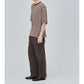 Corduroy Mud-dyed Shoecut Slacks