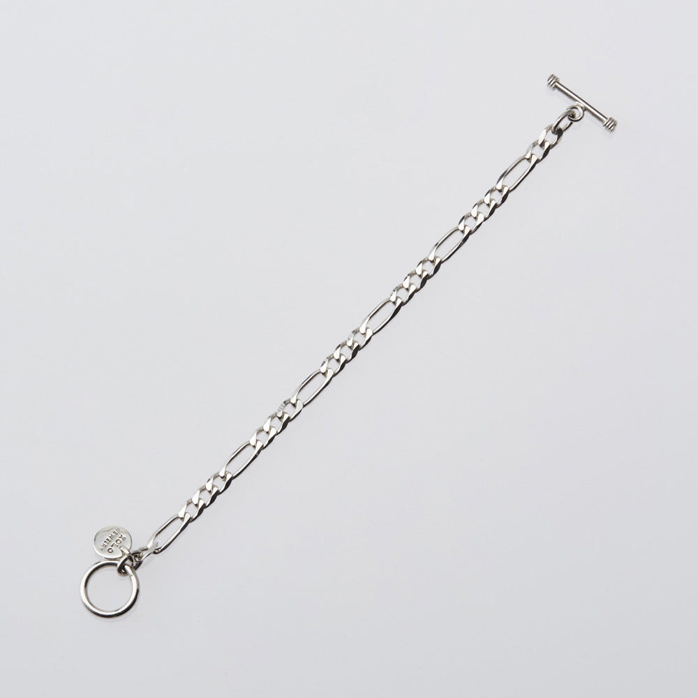 XOLO JEWELRY (ショロ) Figaro Link Bracelet -6mm- XOB012 (XOB012