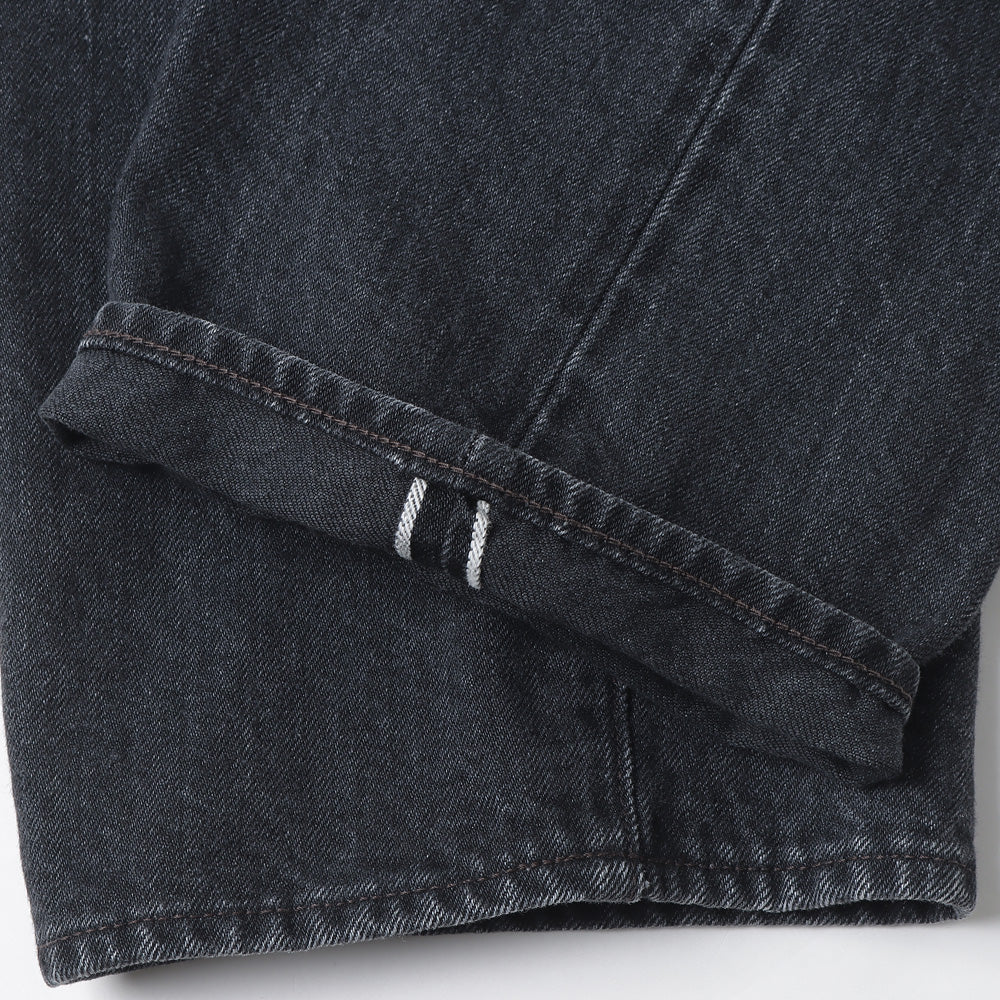 Tapered 5 Pocket Pants/Medium Black