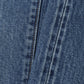 Tapered 5 Pocket Pants/Medium Dark Blue Damage