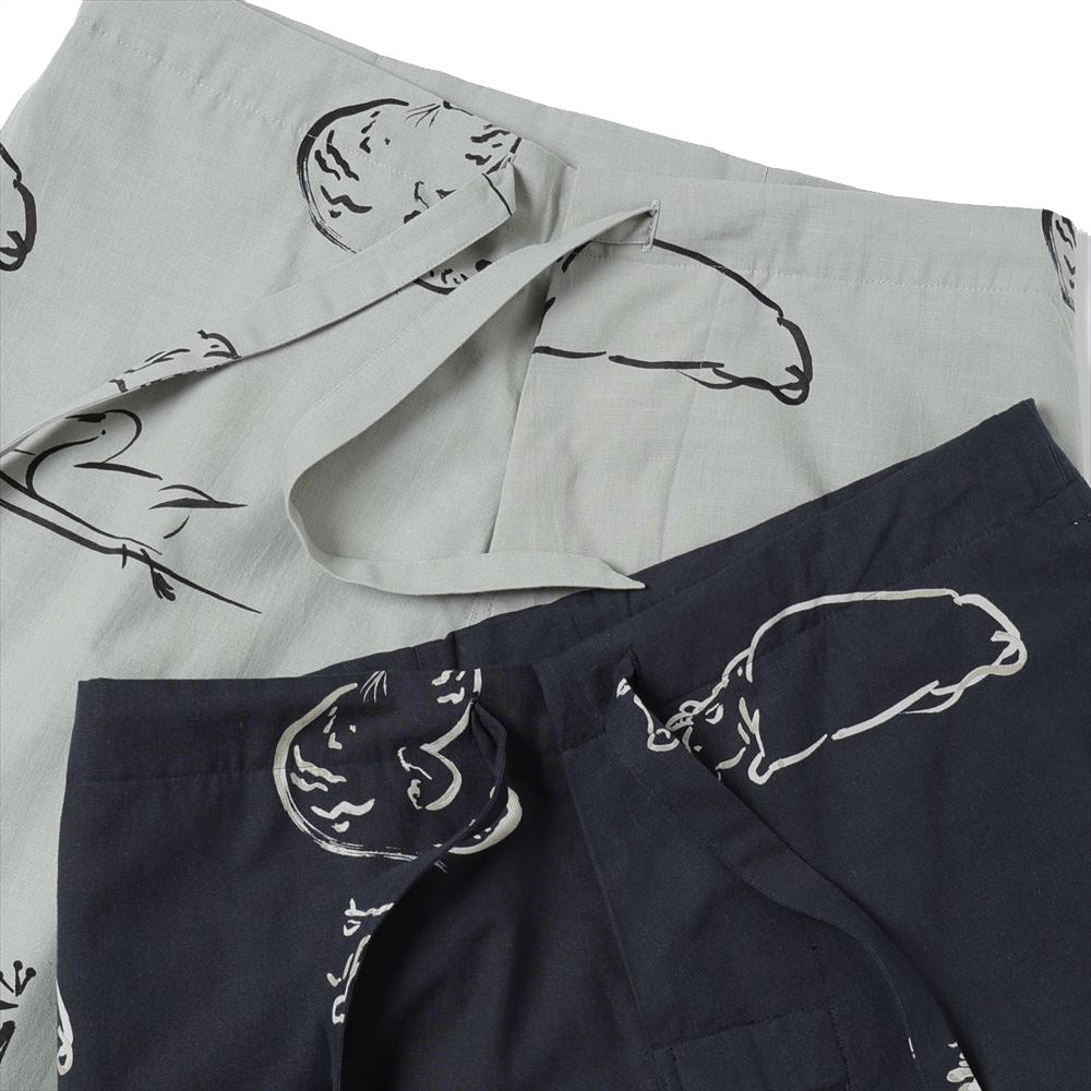 ORIGINAL PRINTED EASY TROUSER (Animal Drawing)