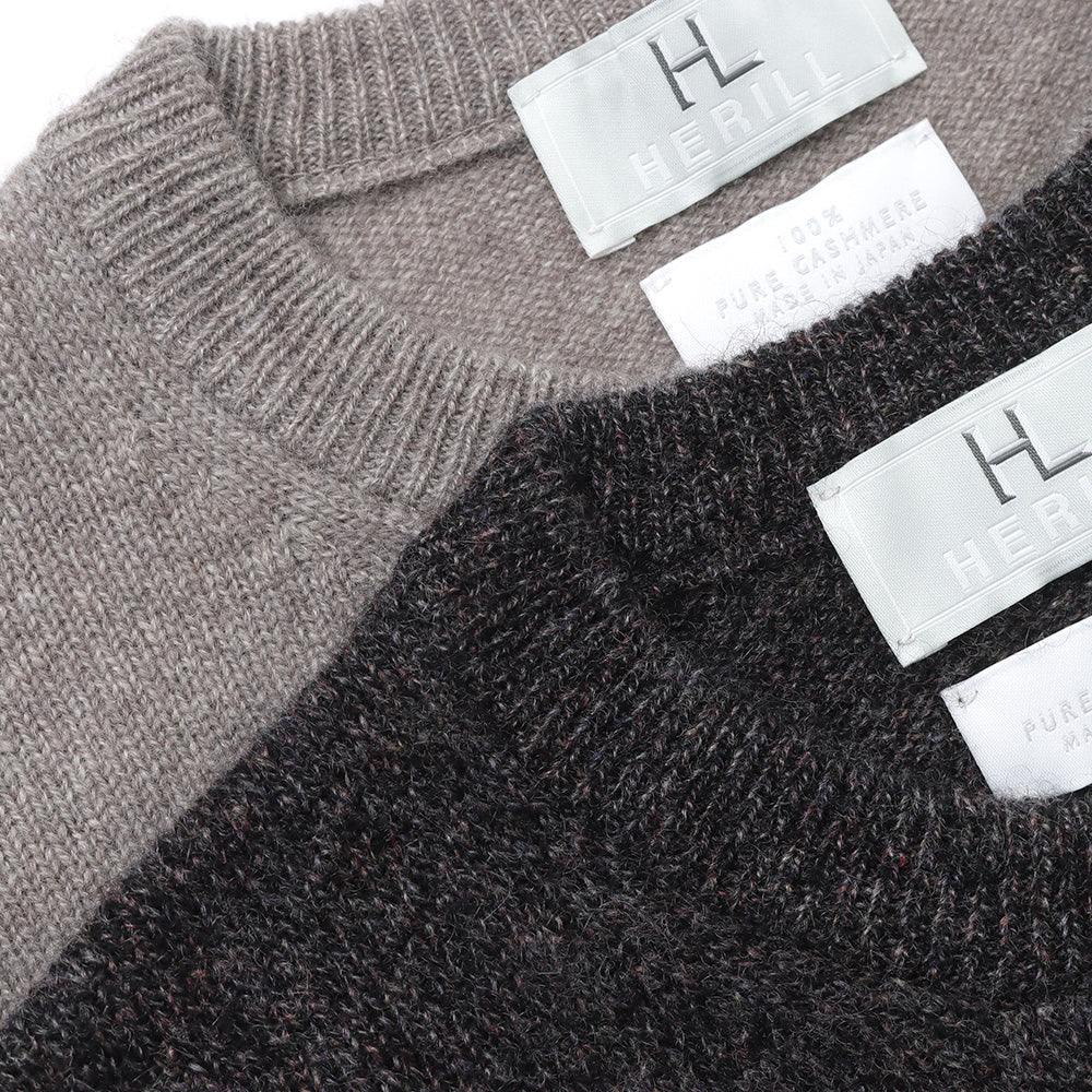 HERILL Wholegarment Pullover ヘリル カシミヤ