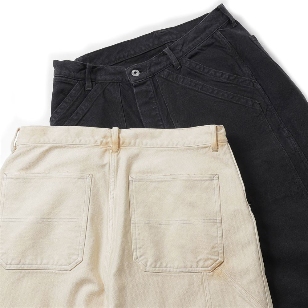 Vintage Silk Hemp Double Knee Pants