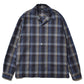 TWN Check Open Collar L/S SH