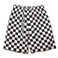 CU.Denim Checker flag Surf Shorts