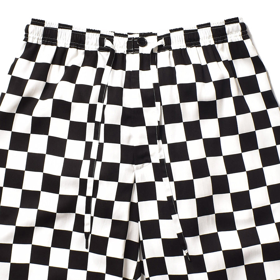 CU.Denim Checker flag Surf Shorts