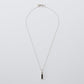 Rectangle Necklace with Onyx