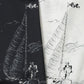 ORIGINAL PRINTED OPEN COLLAR SHIRTS(MARINE)L/S