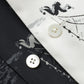 ORIGINAL PRINTED OPEN COLLAR SHIRTS(MARINE)L/S
