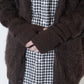 WOOL MOHAIR KNIT GLOVE