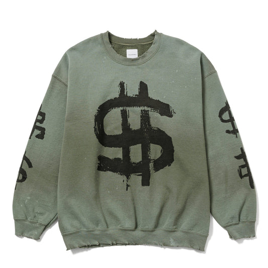 VINTAGE SWEAT SHIRT "$ 弗 $"