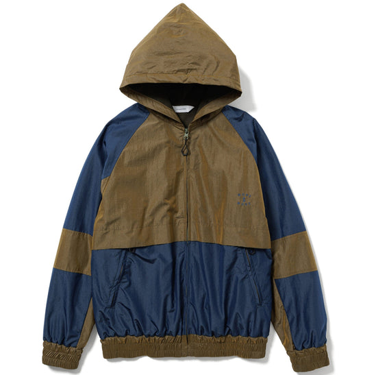 NYLON TRACK HOODIE "MORE IS MORE"