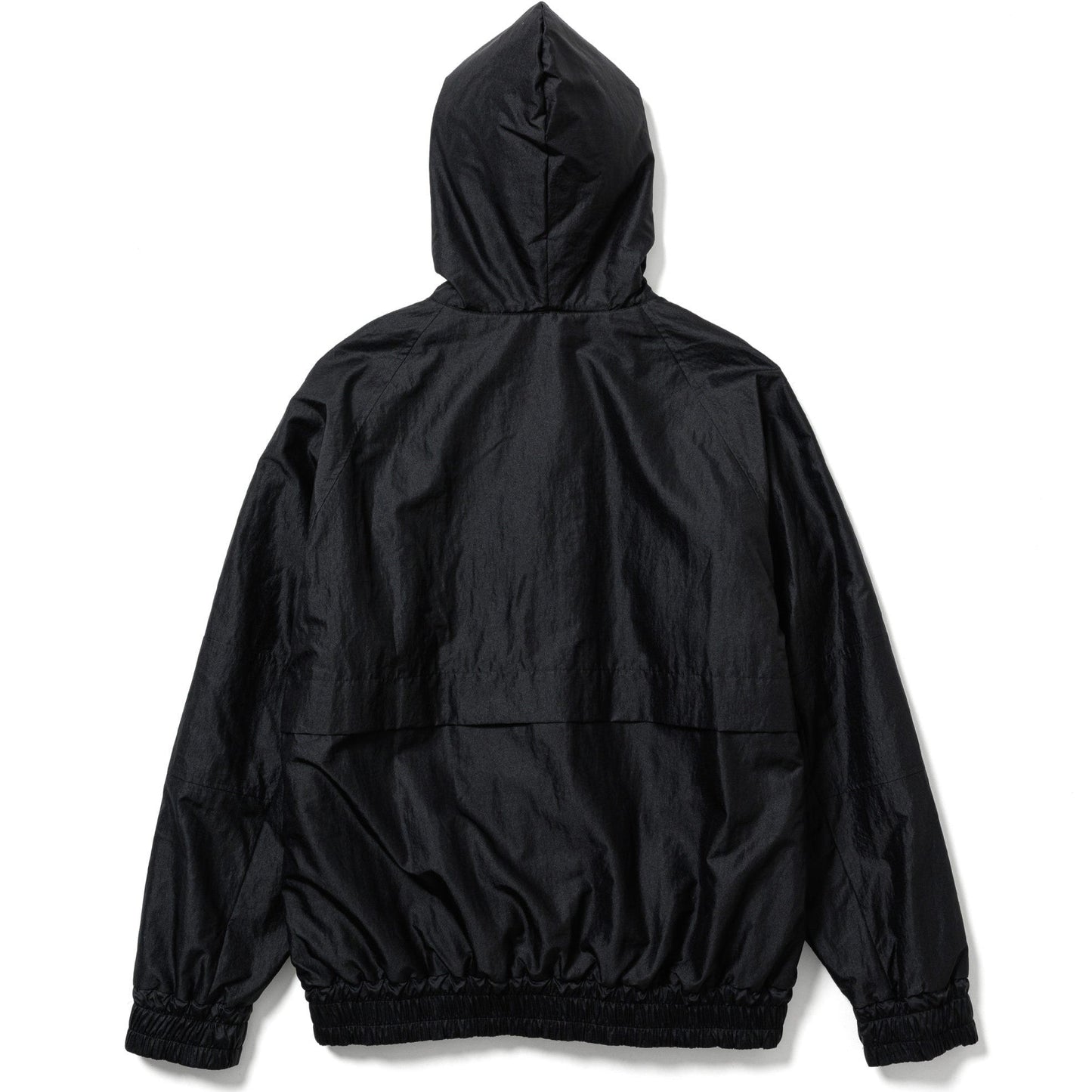 NYLON TRACK HOODIE MORE IS MORE