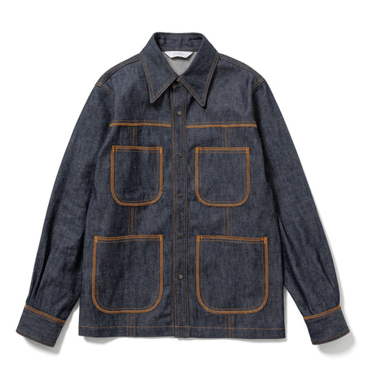 DENIM BUSH SHIRT INSIDE OUT