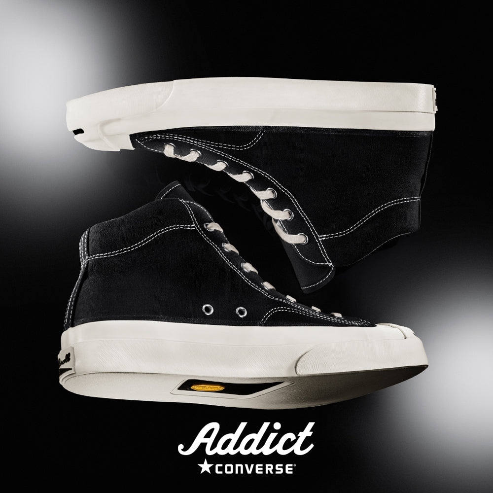 JACK PURCELL CANVAS MID(BLACK)