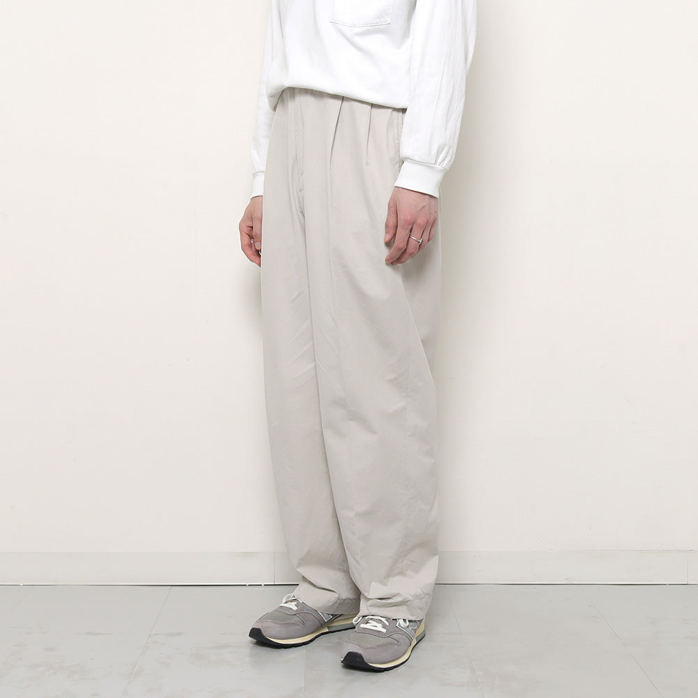 A.PRESSE (ア プレッセ) High Density Weather Cloth Trousers 24SAP 