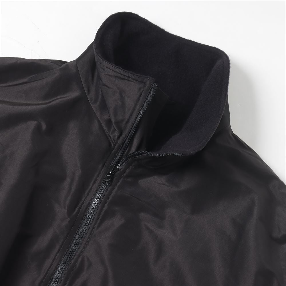 Cotton silk track jacket