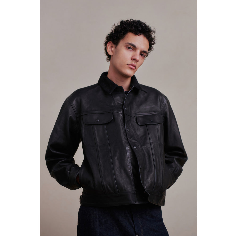 PATINA HORSE-HIDE ROPER JACKET