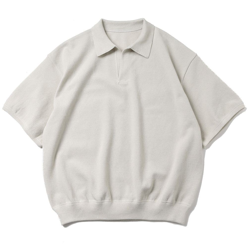 Light Moss Stitch Polo