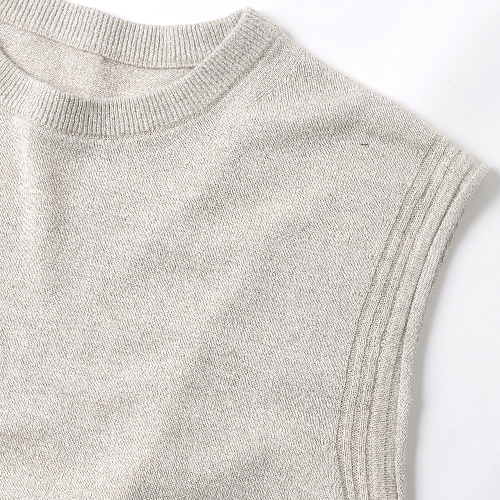Silk Linen No Sleeve