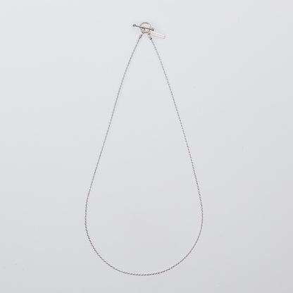 Tiny French Rope Link Necklace