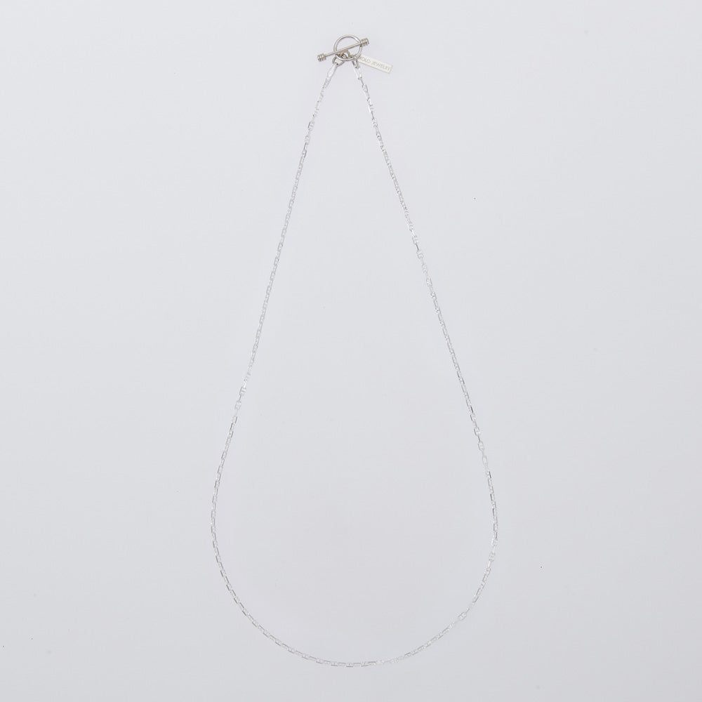 Tiny Solid Anchor Link Necklace