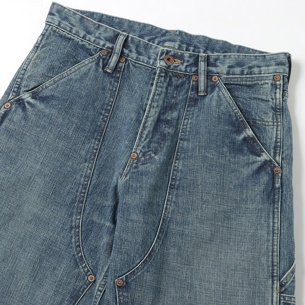 FADED PAINTER DOUBLE KNEE TROUSERS