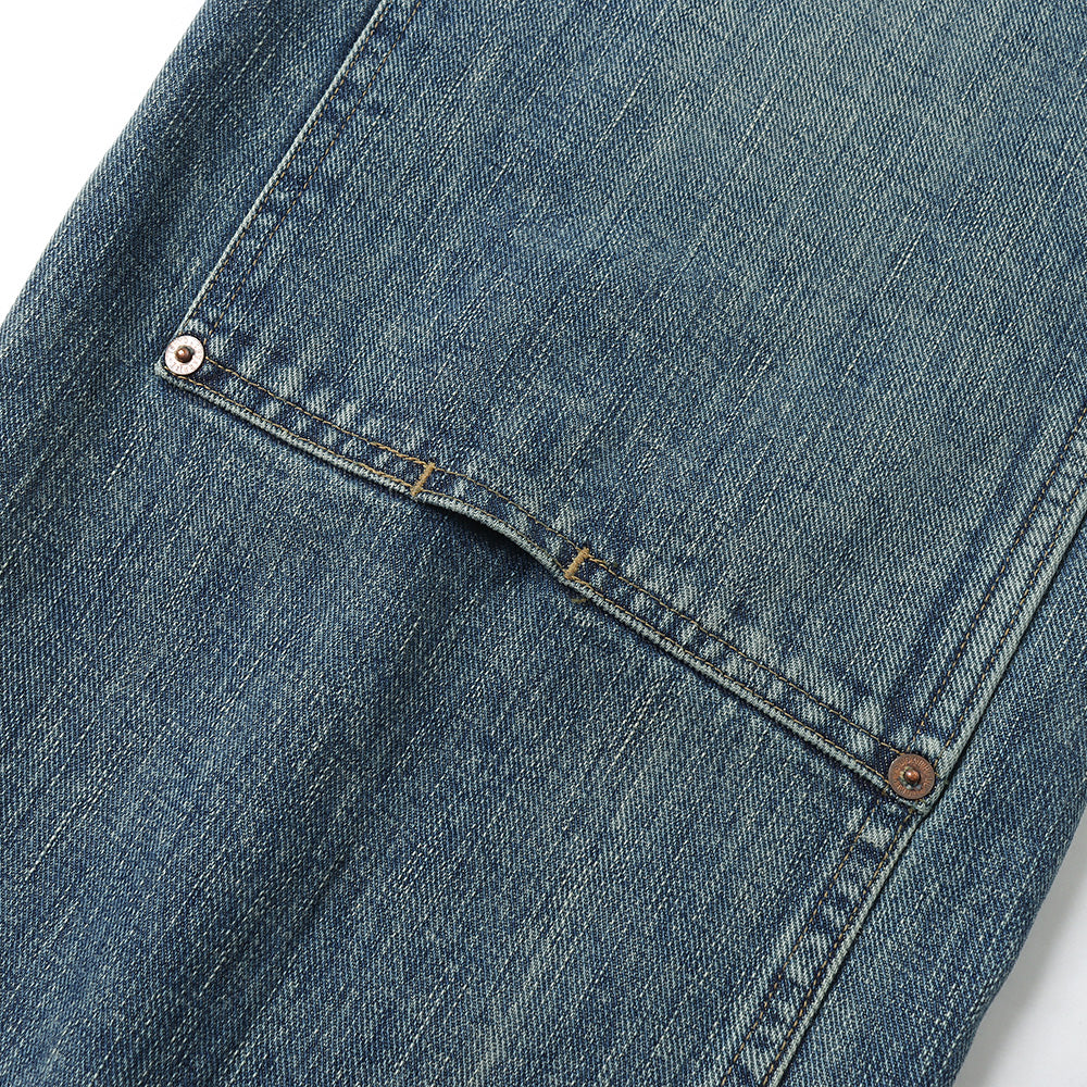 FADED PAINTER DOUBLE KNEE TROUSERS