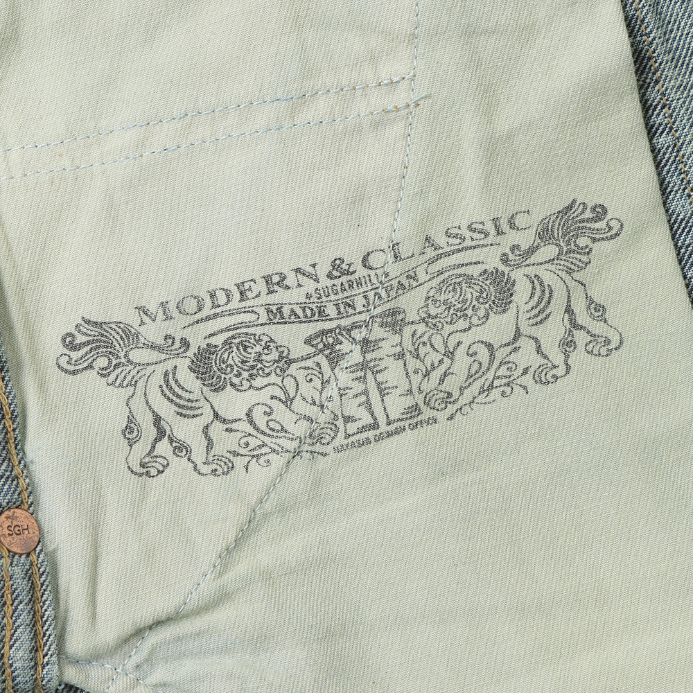 FADED PAINTER DOUBLE KNEE TROUSERS
