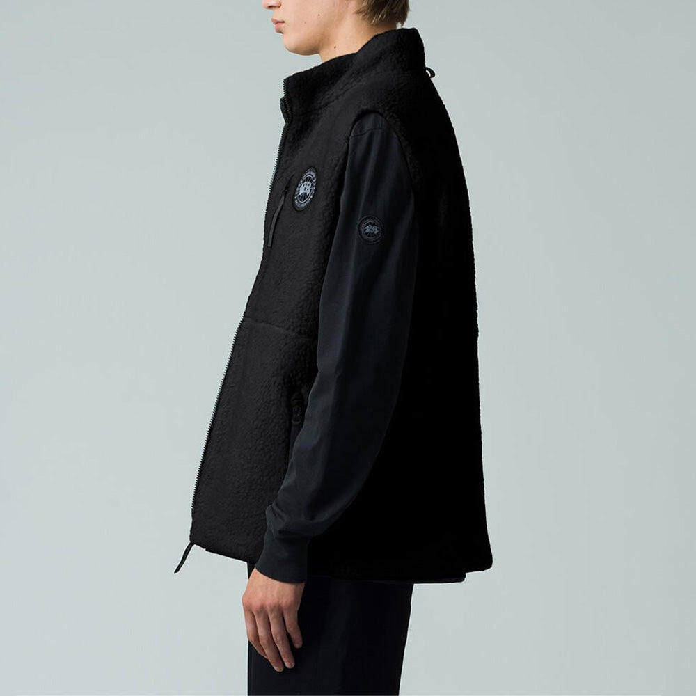 Kinross Reversible Fleece Vest Black Label Fusion Fit