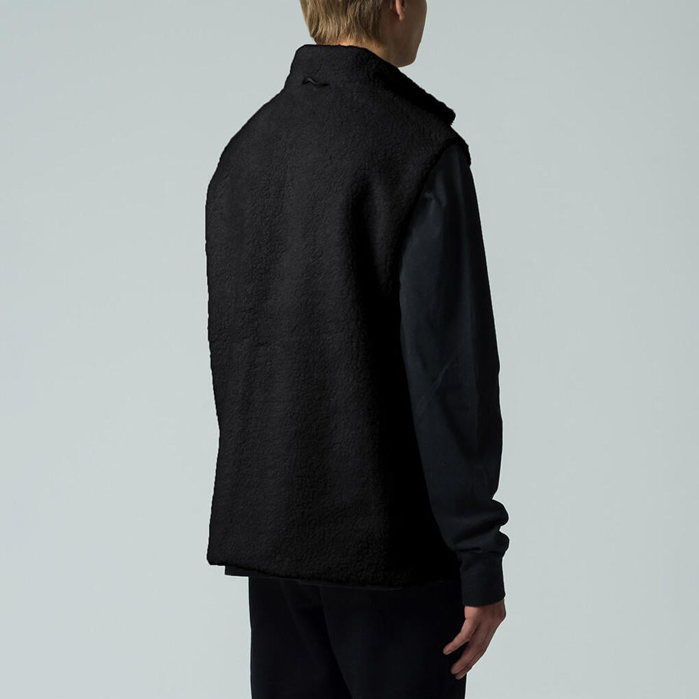 Kinross Reversible Fleece Vest Black Label Fusion Fit