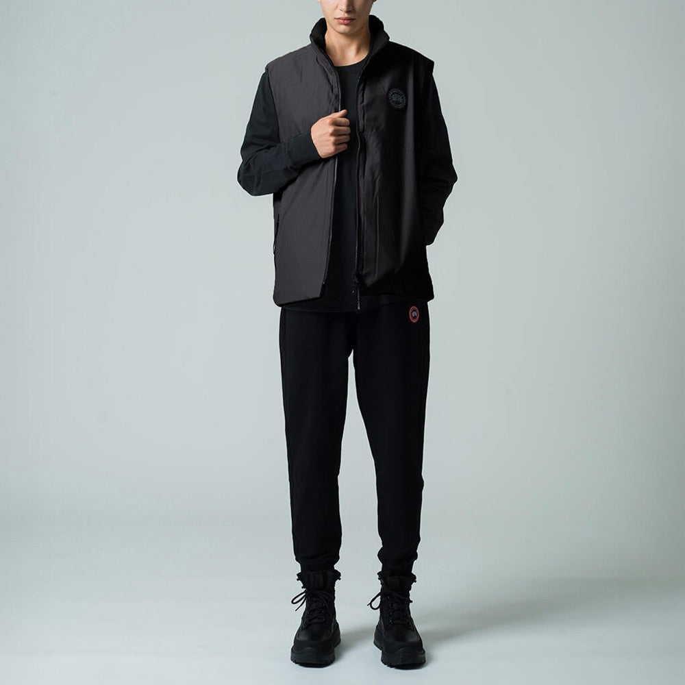Kinross Reversible Fleece Vest Black Label Fusion Fit