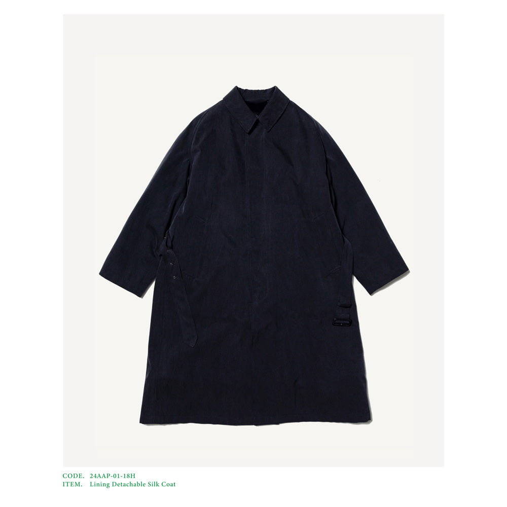 Lining Detachable Silk Coat
