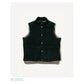 Suede Down Vest