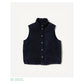 Suede Down Vest
