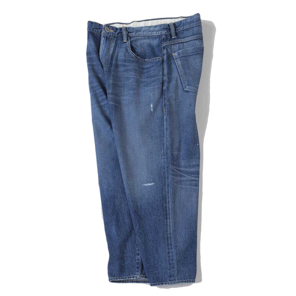saby(サバイ)KAMATA DENIM TROUSER TYPE01 - Vintage Wash - - 12.5oz