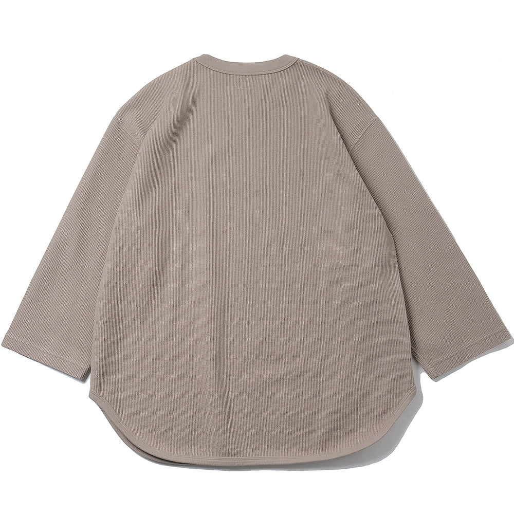 Rough&amp;Smooth Thermal Baseball Tee