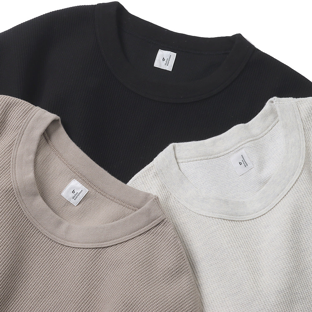 Rough&amp;Smooth Thermal Baseball Tee