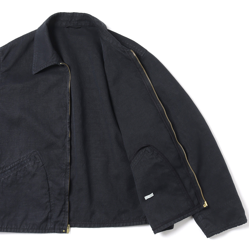 A.PRESSE (ア プレッセ) Silk Hemp Sports Jacket 24SAP-01-19H (24SAP A.PRESSE (ア プレッセ) Silk Hemp Sports Jacket 24SAP-01-19H (24SAP